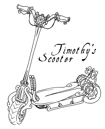 Timothy's Scooter